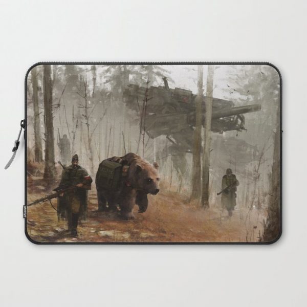 1920 - into the wild Computer Cover by Jakub Rozalski - Laptop Sleeve - 15"