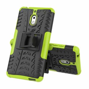 2 in 1 comb armor hybrid tpu+pc heavy duty case for nokia 2.1 2v 7.2 4.2 3.2 2.2