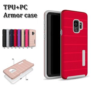 2 in 1 tpu + pc hard armor case cellphone protector anti-sweat anti fingerprint shockproof protector back cover for iphone x xr xs max