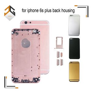 20 pcs for iphone 6s plus battery cover back housing back cover rear door case grade a white black gold assembly replacement phone parts