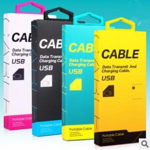 2017 universal micro usb charger adapter cable paper retail package box for iphone 8 7 5s 6 6s plus samsung s8 s7 edge with handle oem