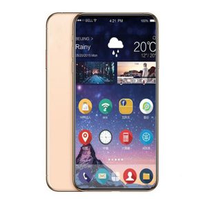 2018 6.5inch goophone x max quad core android smartphones 1gb ram 16gb rom show fake 4g/256g 4g lte unlocked phone