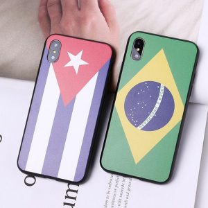 2018 russia world cup national team flag spain german russian us uk korea shockproof tpu+pc phone case cover for iphone x 7 8 plus 6 6s 100p