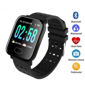 2019 a6 fitbit sport smart band blood pressure smart bracelet heart rate monitor calorie tracker ip67 waterproof wristband watch