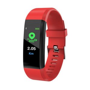 2019 id115 plus smart bracelet fitness tracker pedometer watch band heart rate blood pressure monitor smart wristband