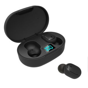 2019 mini tws wireless earbuds e6s headphone hifi sound bluetooth earphone 5.0 with dual mic led display earphones auto pairing headsets