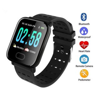 2019 new a6 fitbit sport smart band blood pressure smart bracelet heart rate monitor calorie tracker ip67 waterproof wristband watch