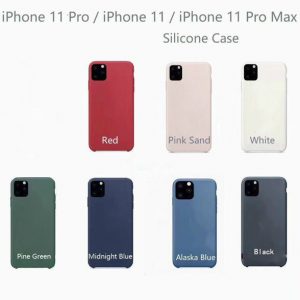 2019 new model original silicone case for apple iphone 6 7 8 plus x xr xs max back cover for iphone 11 pro max 2019 case with box