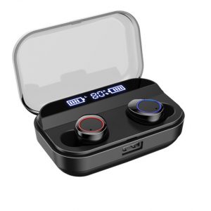 2019 tws wireless earphone bluetooth 5.0 earphones power display touch control sport stereo cordless earbuds headset charging box