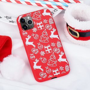 2019for iphone x 6 6s 7 8 plus 5 xs max xr tpu fashion merry christmas painted phone case iphone cover shell