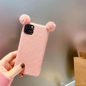 2020 plush autumn and winter mobile phone case + iphone 7 8 plus x xr xs 11pro max perfect protection mobile phone