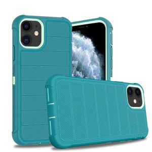 3 layer rugged defender case for apple iphone 11/11 pro/11 max/iphone11/7/8/xr/xs max 3 in 1 tpu tpe pc cases front plastic shockproof cover