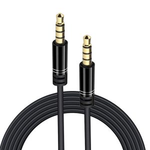 3.5mm aux cable braided wire male to male stereo car audio cables 1m for smart phones pc mp3 headphone speaker