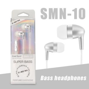 3.5mm earphone headsets with mic super bass earbuds wired sport headphone for android smartphones with retail box