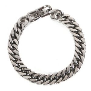 316L Stainless Steel Classical Silver Tone Bracelet