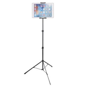 360 rotating height adjustable tablet floor tripod stand foldable phone holder y20