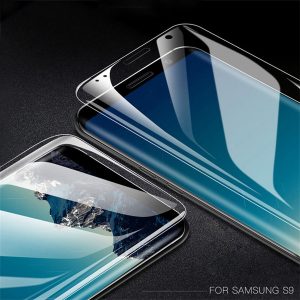 3d film screen protector for samsung galaxy s8 plus s9 plus s6 s7 edge full coverage soft film not tempered glass bursting disk retail link