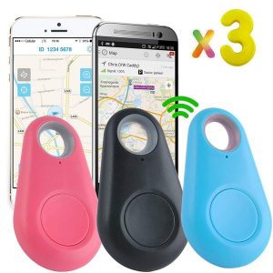 3pcs key finder keychain gps fitness tracker tag activity locator child kids dog phone anti lost alarm tracking devices pets