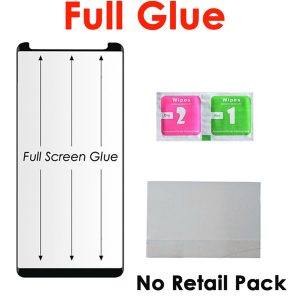 5d full glue case friendly tempered glass phone screen protector for samsung galaxy note10 s10 s9 s8 plus note8 note9 huawei p30pro p20pro