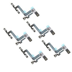 5pcs volume button connector flex cable replacement for iphone 6 plus