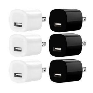 5v 1a wall charger us plug ac power adapter home travel wall charger for iphone 5 6 7 for samsung