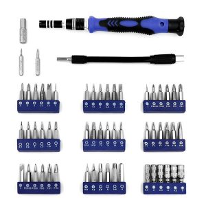 80 in 1 magnetic precision screwdriver set disassemble repair mobile phone tool set with tweezers spudger prying tool new