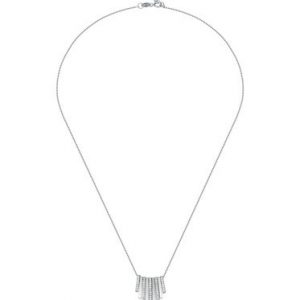 925 Sterling Silver Zircon Geometry Necklace