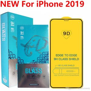 9d full cover coverage tempered glass phone screen protector for iphone 11 2019 iphone xr xs x xs max 7 8 6 plus hauwei mate 20 30 lite