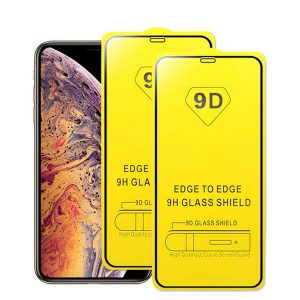 9d full cover glue tempered glass phone screen protector for iphone xr xs max 8 7 6 plus samsung m20 a50 huawei p30