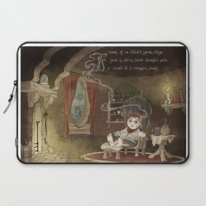 A Merrier World Computer Cover by Drea D. - Laptop Sleeve - 15"