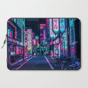 A Neon Wonderland called Tokyo Computer Cover by HimanshiShah - Laptop Sleeve - 15"