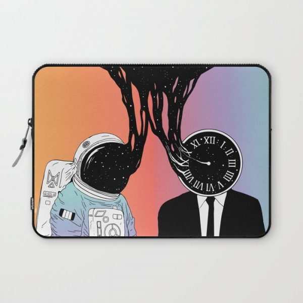 A Portrait of Space and Time ( A Study of Existence) Computer Cover by Norman Duenas - Laptop Sleeve - 13"