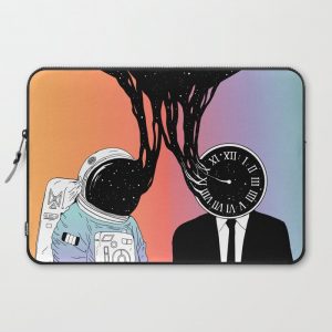 A Portrait of Space and Time ( A Study of Existence) Computer Cover by Norman Duenas - Laptop Sleeve - 15"