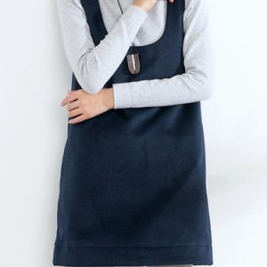 A-line Pockets Simple Sleeveless Solid Mini Dress