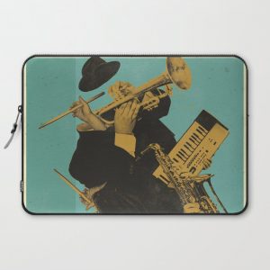 ABSTRACT JAZZ Computer Cover by Chris Bigalke - Laptop Sleeve - 15"