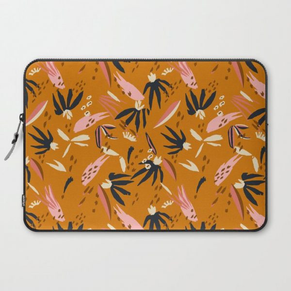 ADOBO GARDEN OCHRE Computer Cover by holli zollinger - Laptop Sleeve - 15"