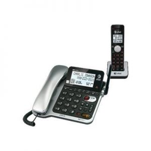 AT&T CL84102 Corded / Cordless Answering System with Caller ID / Call Waiting