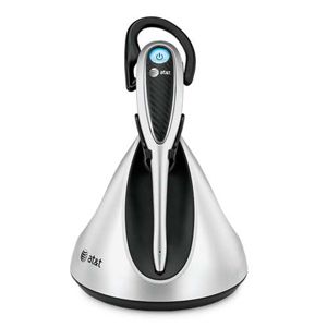 AT&T DECT 6.0 Cordless Headset Black/Silver-TL7800