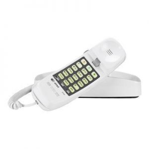 AT&T TL-210 WH 210M Trimline Corded Telephone - White