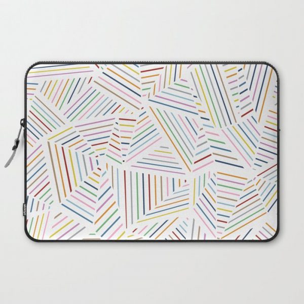 Ab Linear Rainbowz Computer Cover by Emeline - Laptop Sleeve - 15"