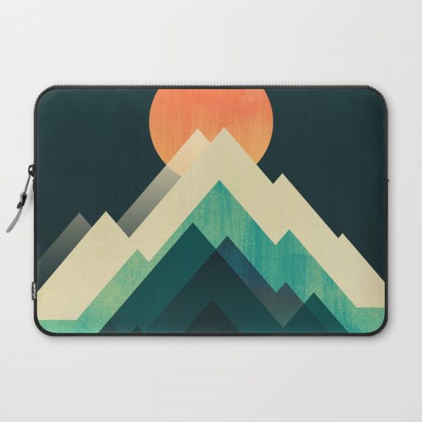 Ablaze on cold mountain Computer Cover by Picomodi - Laptop Sleeve - 15"