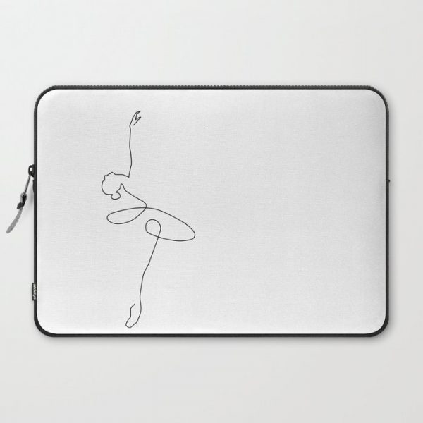 Abstract Ballerina Computer Cover by Explicit Design - Laptop Sleeve - 15"