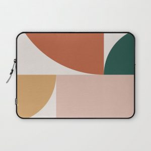 Abstract Geometric 13 Computer Cover by The Old Art Studio - Laptop Sleeve - 13"