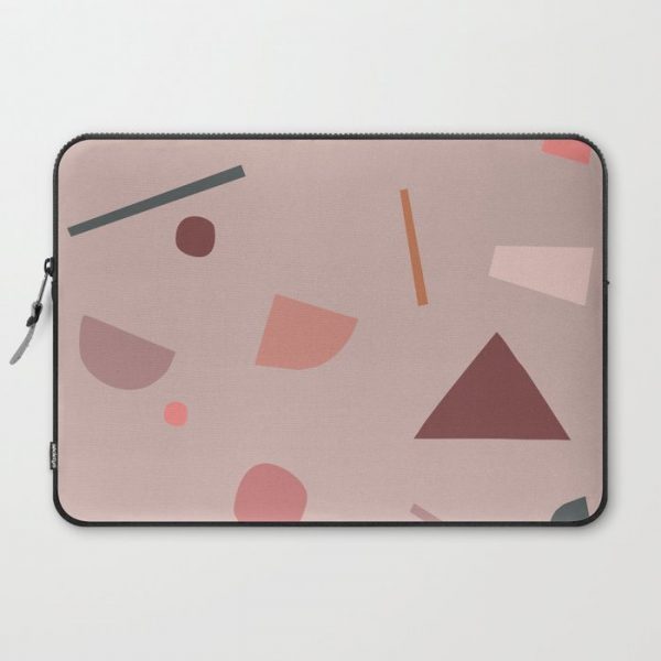 Abstract Geometric 28 Computer Cover by The Old Art Studio - Laptop Sleeve - 15"