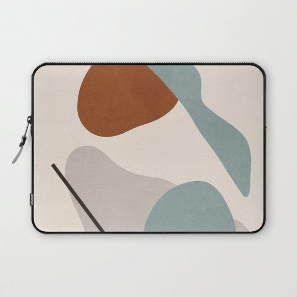 Abstract Shapes 11 Computer Cover by ThingDesign - Laptop Sleeve - 13"