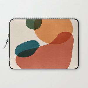 Abstract Shapes 27 Computer Cover by ThingDesign - Laptop Sleeve - 13"