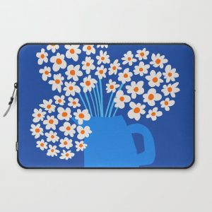 Abstraction_FLORAL_Blossom_001 Computer Cover by forgetme - Laptop Sleeve - 15"