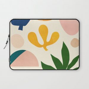 Abstraction_Floral_001 Computer Cover by forgetme - Laptop Sleeve - 13"