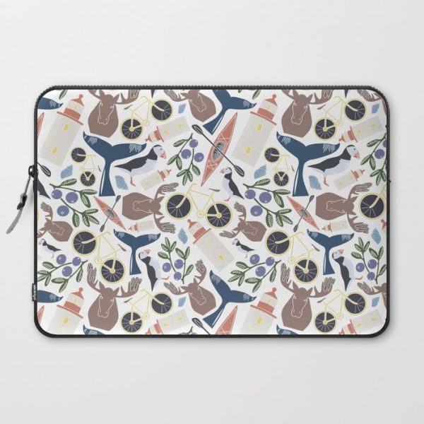 Acadia Pattern 1 Computer Cover by Emmy Bee - Laptop Sleeve - 15"