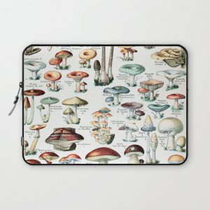 Adolphe Millot - Champignons pour tous - vintage poster Computer Cover by Dejavustudio - Laptop Sleeve - 13"